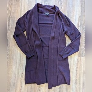 41 HAWTHORN Benicia Plaid Stitch Back Cardigan, M